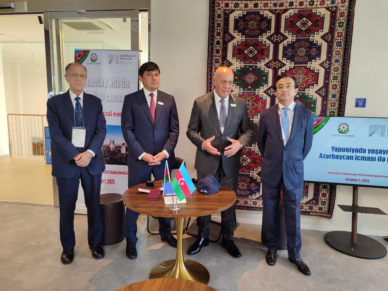 Fuad Muradov Yaponiyadakı Azərbaycan icması ilə görüşüb - FOTOLAR